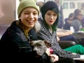 A Girl And Her Dog!